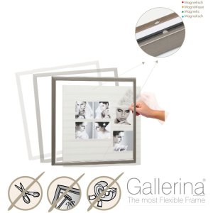 Deknudt Gallerina Kunststoffrahmen S41V Weiß 40x70...