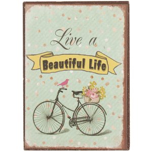 Clayre & Eef 6Y2339 Magnet LIVE 5x7 cm