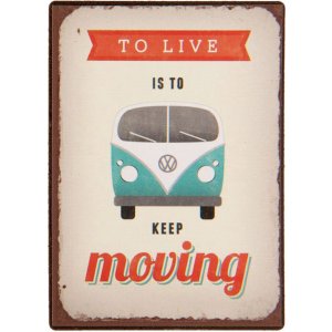 Clayre & Eef Magnet MOVING - 5x7 cm