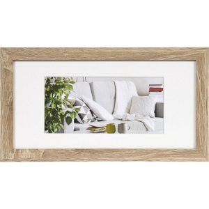 Henzo Bilderrahmen Modern 15x30 cm mittelbraun MDF...