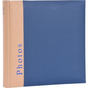 Henzo Jumbo Fotoalbum Chapter blau 30x30 cm 100...