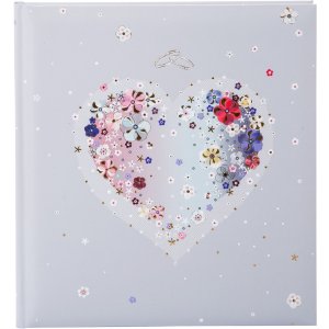 Goldbuch Hochzeitstagebuch Hearts of Flowers 23x25 cm 44...