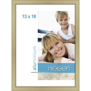 Nielsen Alurahmen Classic gold matt 13x18 cm