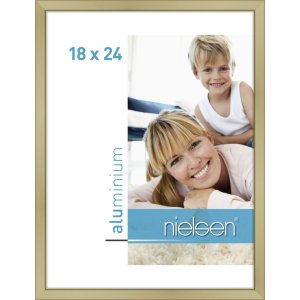 Nielsen Alurahmen Classic gold matt 18x24 cm