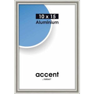 Accent Aluminium Bilderrahmen Accent, 10x15 cm, Pearl...