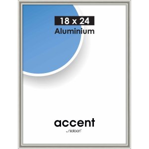 Accent Aluminium Bilderrahmen Accent, 18x24 cm, Pearl...