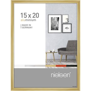 Nielsen Alurahmen Pixel 15x20 cm gold glanz