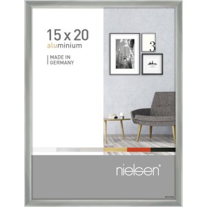 Nielsen Alurahmen Pixel 15x20 cm silber glanz