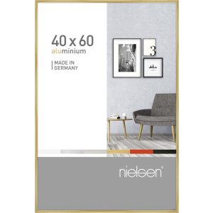 Nielsen Alurahmen Pixel 40x60 cm gold glanz