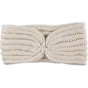 Haarband knitted Clayre & Eef JZHB0087N - 22x12 cm natur