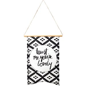 Wand deco Trust me Clayre & Eef JZWD0001 - 22x1x28 cm...