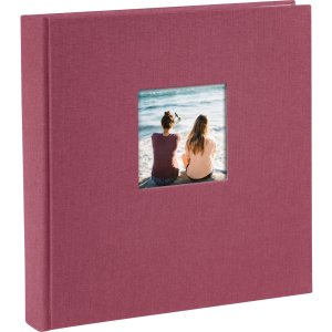 Goldbuch Fotoalbum Bella Vista fuchsia 25x25 cm 60...