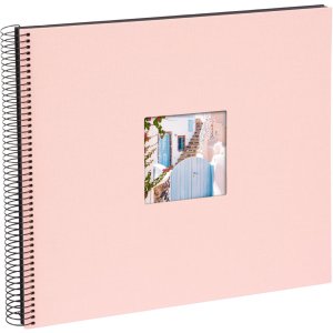 Goldbuch Spiralalbum Bella Vista rosé Leinen 34x30...