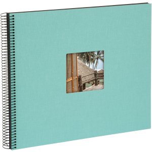 Goldbuch Spiralalbum Bella Vista aqua 34x30 cm 40...