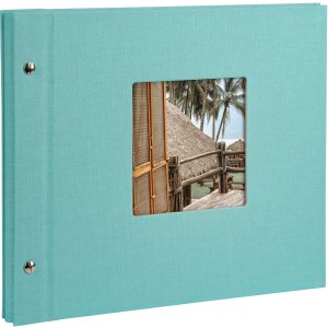 Goldbuch Schraubalbum Bella Vista aqua 30x25 cm 40...