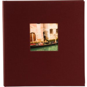 Goldbuch Fotoalbum Bella Vista Bordeaux Leinen 30x31 cm...