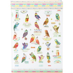 Notizbuch A5 blanko Owls