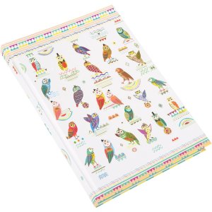 Notizbuch A5 blanko Owls