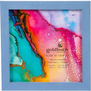 Goldbuch Bilderrahmen Colour up your life 15x15 cm blau