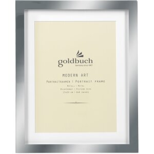 Goldbuch Metall-Fotorahmen Modern Art 15x20 cm silber...