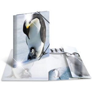 Herma Sammelmappe Glossy Tiere A3 PP Pinguine