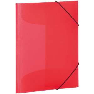 Herma Sammelmappe A3 PP transluzent rot