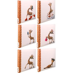 Walther XL Kinderalbum Giraffe 30x30 cm 100 weiße...