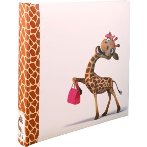 Walther XL Kinderalbum Giraffe 30x30 cm 100 weiße...