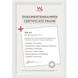 Walther Kunststoffrahmen Trendstyle 21x29,7 cm A4...