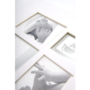 Walther Babyalbum Little Foot 28x30,5 cm 60 weiße...