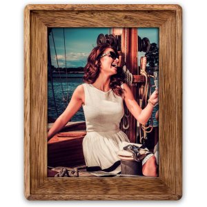 ZEP Holz-Fotorahmen Trevor 20x25 cm braun elegantes...