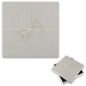 Box Firenze grau 24x29x4 cm