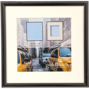 Goldbuch Kunststoffrahmen Puro grau 15x15 cm mit...