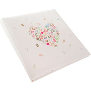 Goldbuch Hochzeitsalbum Flowers in the Heart 30x31 cm 60...