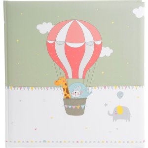 Goldbuch Babyalbum Ballonfahrt 30x31 cm 60 weiße...