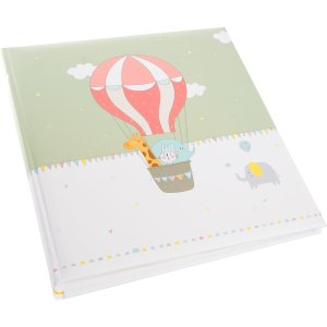 Goldbuch Babyalbum Ballonfahrt 30x31 cm 60 weiße...