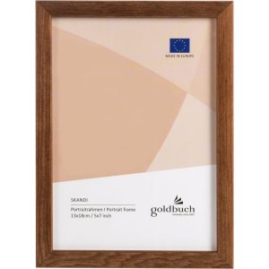 Goldbuch Holz-Fotorahmen Skandi 13x18 cm braun