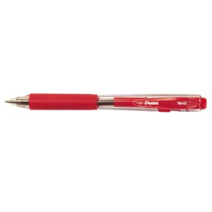 Pentel BK437 Kugelschreiber rot 0,35mm Druckmechanik...