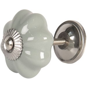 Clayre & Eef 64380 Türknopf Ø 4 cm Grau...