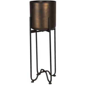 Clayre & Eef 6Y3588 Pflanzenhalter Eisen braun bronze...