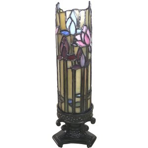 Tischlampe Tiffany 13x13x46 cm 1x E14 max 25W