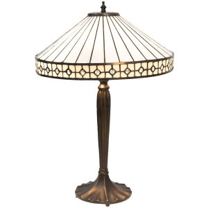 Tischlampe Tiffany Ø 40x58 cm E27-max 2x60W