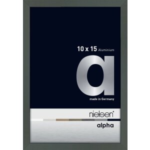 Nielsen Aluminium Bilderrahmen Alpha 10x15 cm platin