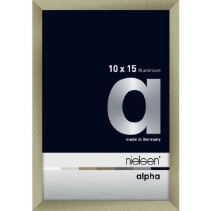 Nielsen Aluminium Bilderrahmen Alpha 10x15 cm brushed...