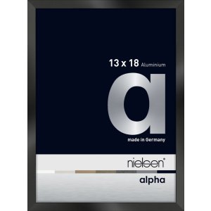 Nielsen Aluminium Bilderrahmen Alpha 13x18 cm eloxal...