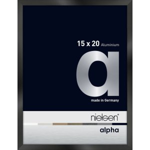 Nielsen Aluminium Bilderrahmen Alpha 15x20 cm eloxal...