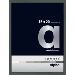 Nielsen Aluminium Bilderrahmen Alpha 15x20 cm platin