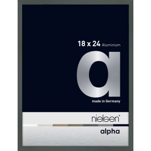 Nielsen Aluminium Bilderrahmen Alpha 18x24 cm platin