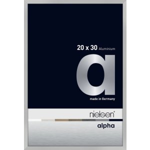 Nielsen Aluminium Bilderrahmen Alpha 20x30 cm silber matt