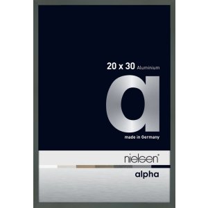 Nielsen Aluminium Bilderrahmen Alpha 20x30 cm platin